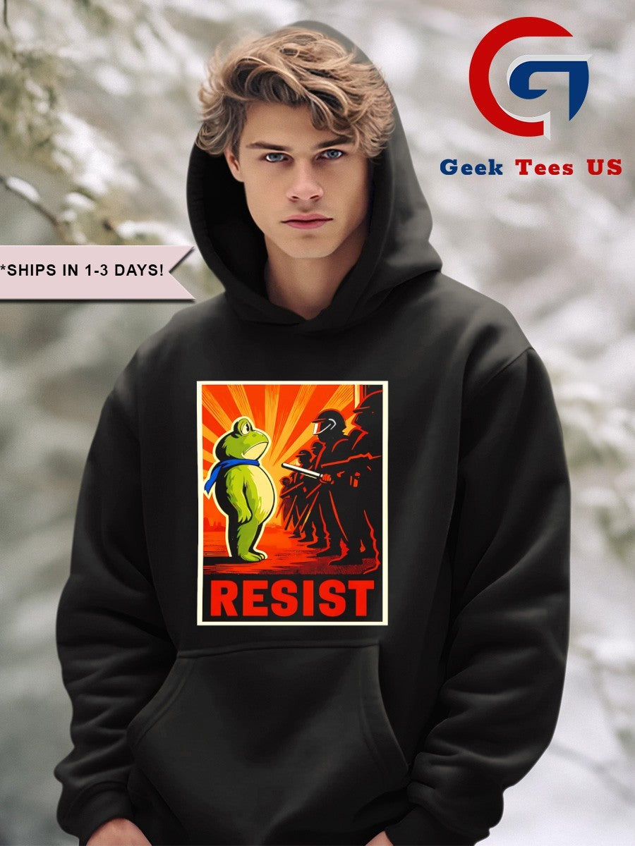 Resist Portland Frog Against Fascism 2025 shirt