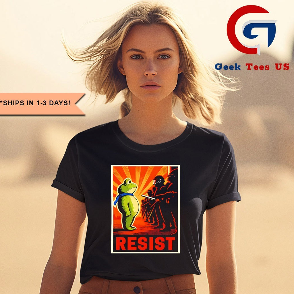 Resist Portland Frog Against Fascism 2025 shirt