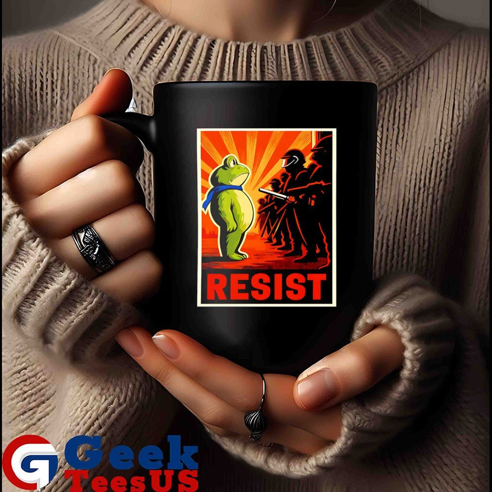 Resist Portland Frog Against Fascism 2025 shirt