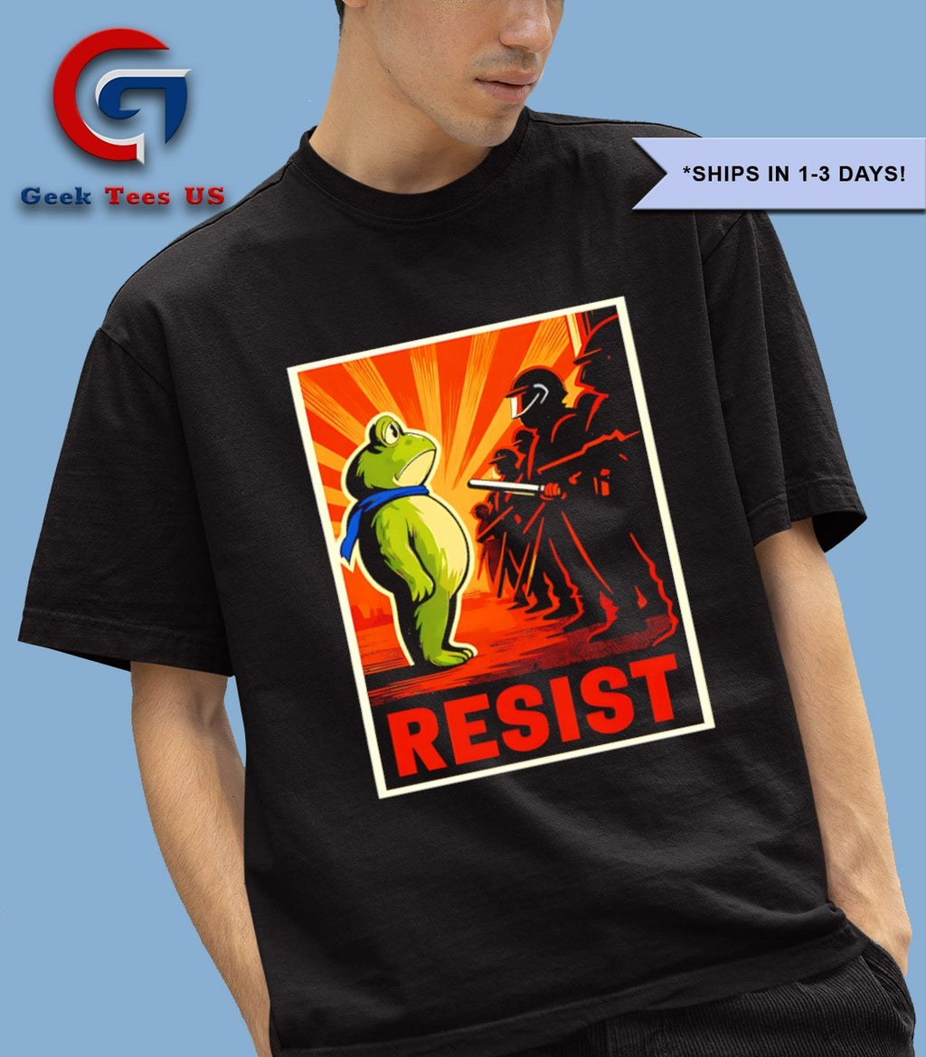 Resist Portland Frog Against Fascism 2025 shirt