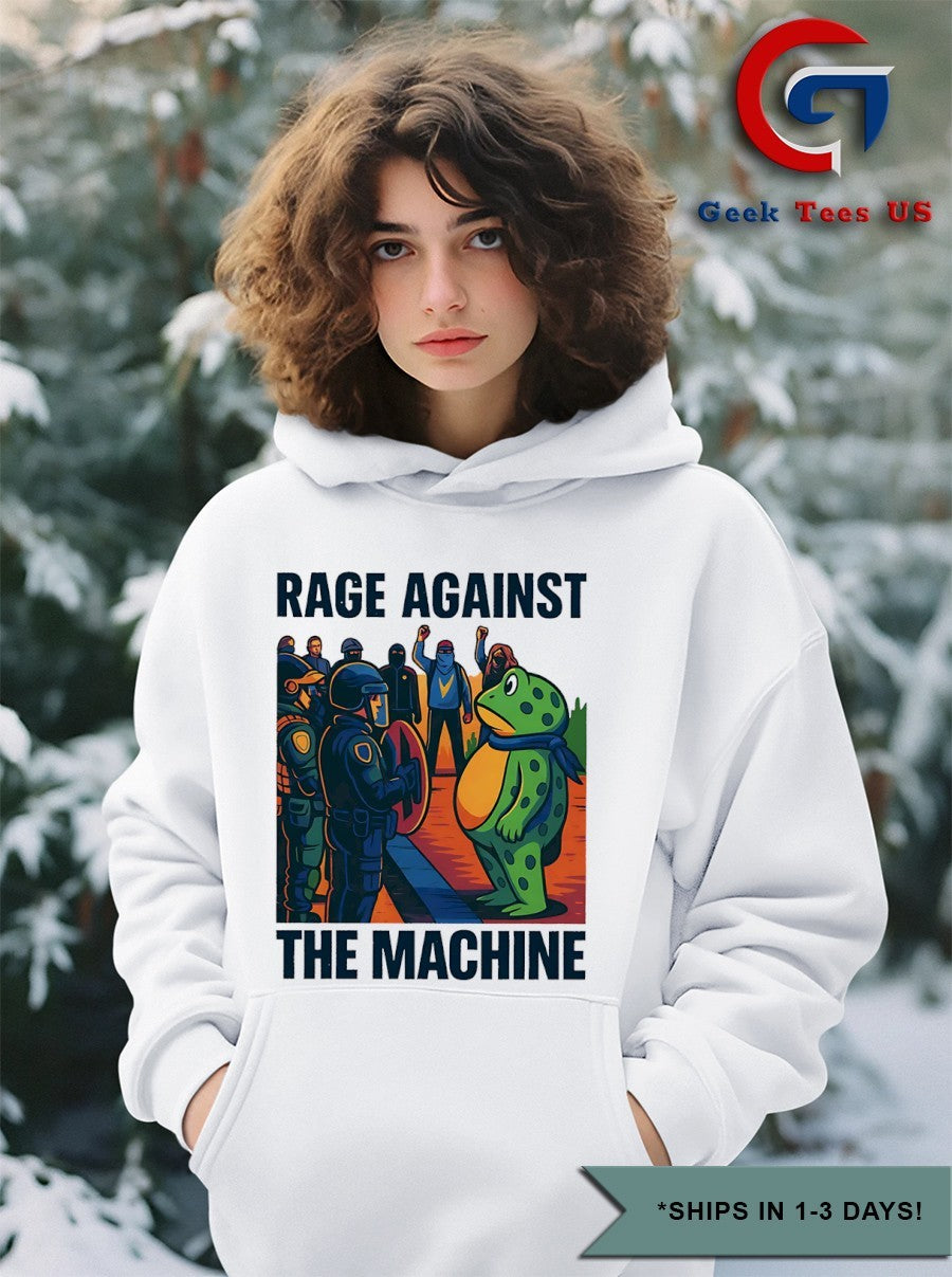 Resist Portland Frog I stand with Frog Rage Against The Machine shirt
