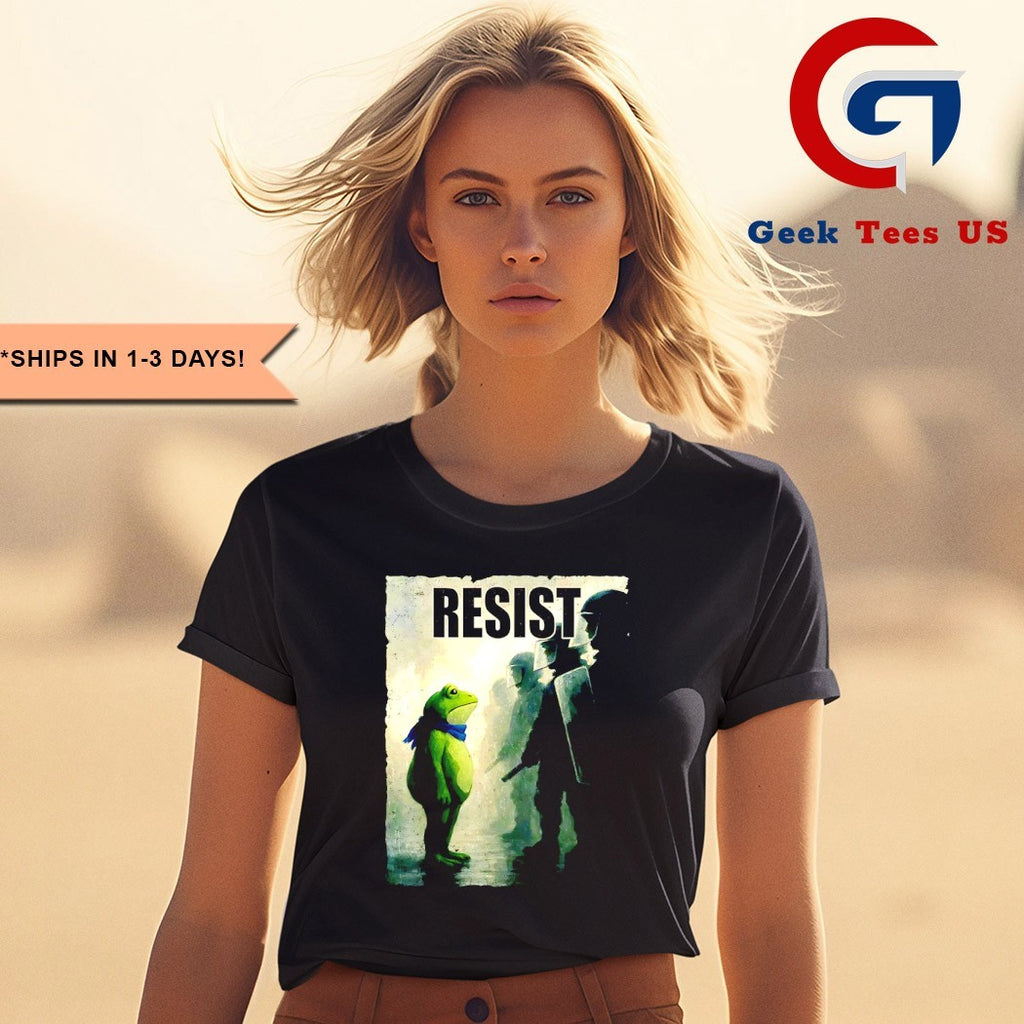 Resist Portland Frog I stand with Frogs shirt