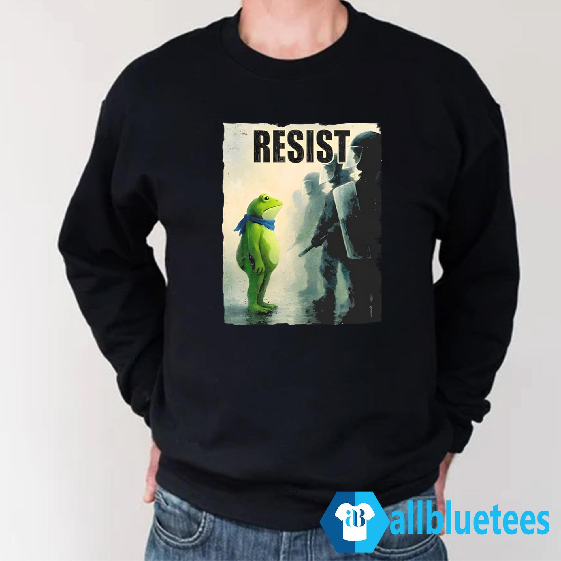 Resist Portland Frog Protest Funny Frog Shirt