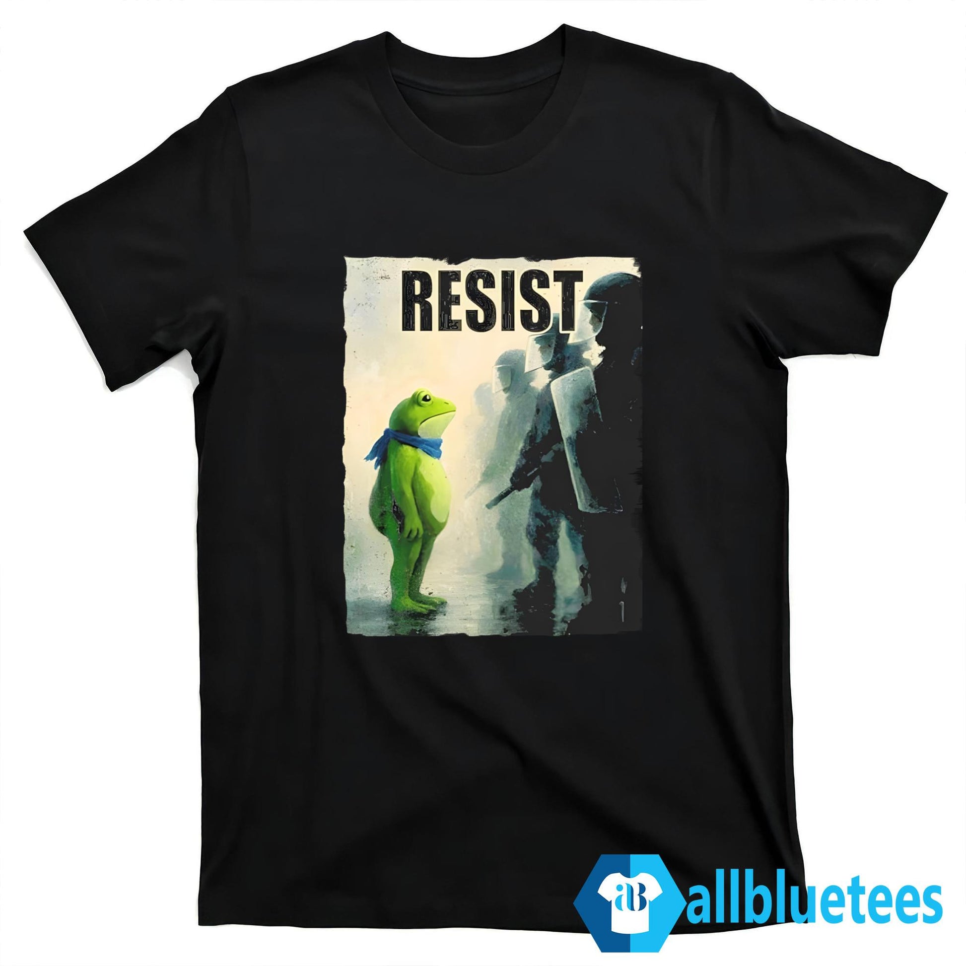 Resist Portland Frog Protest Funny Frog Shirt