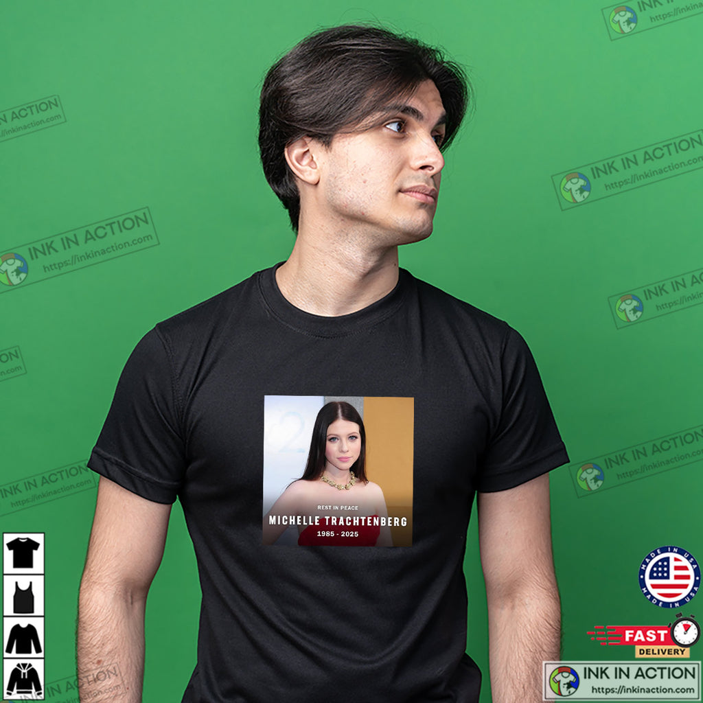 Rest In Peace Actress Michelle Trachtenberg T-shirt