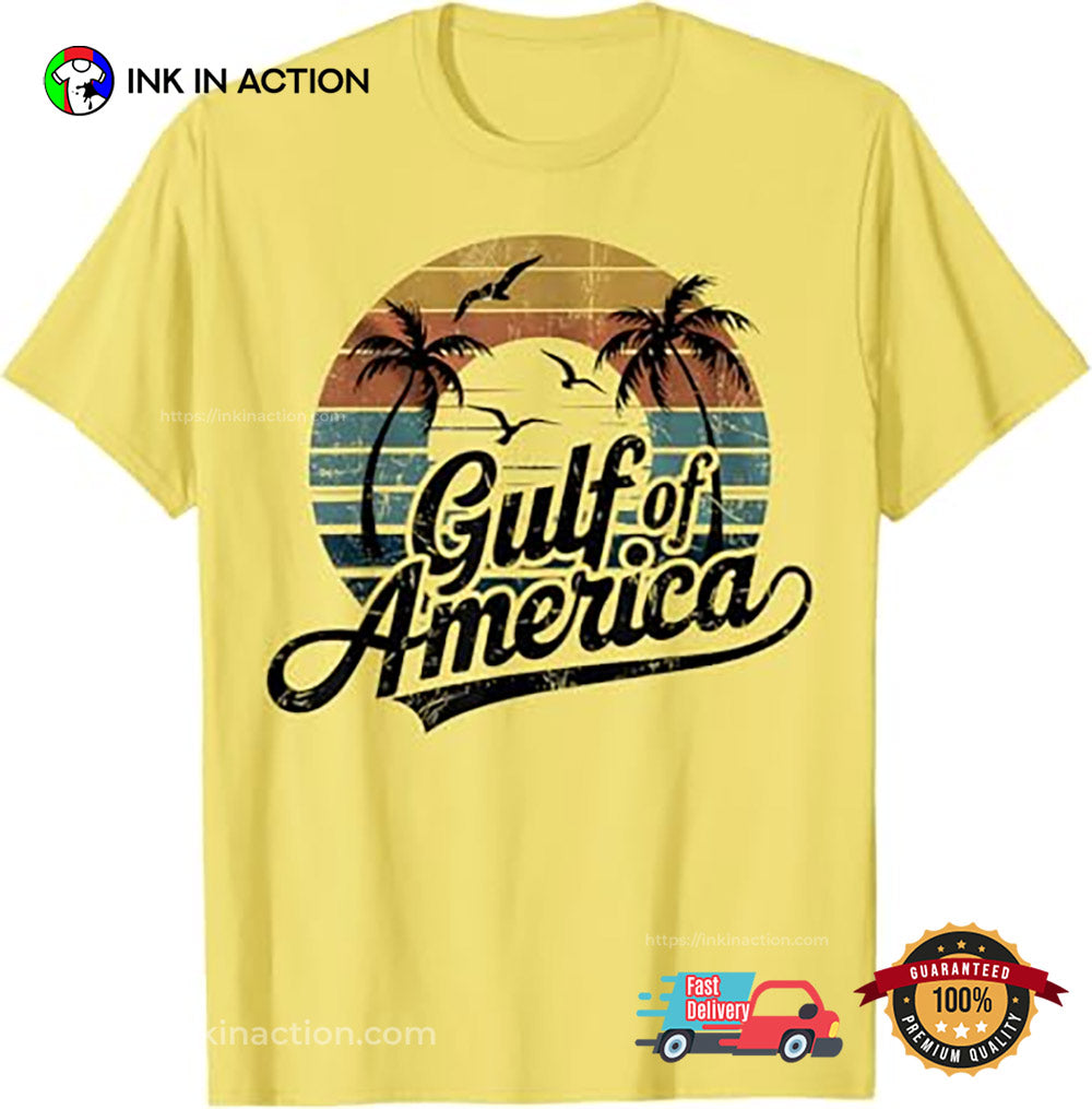Retro Gulf Of USA America 2025 T-shirt
