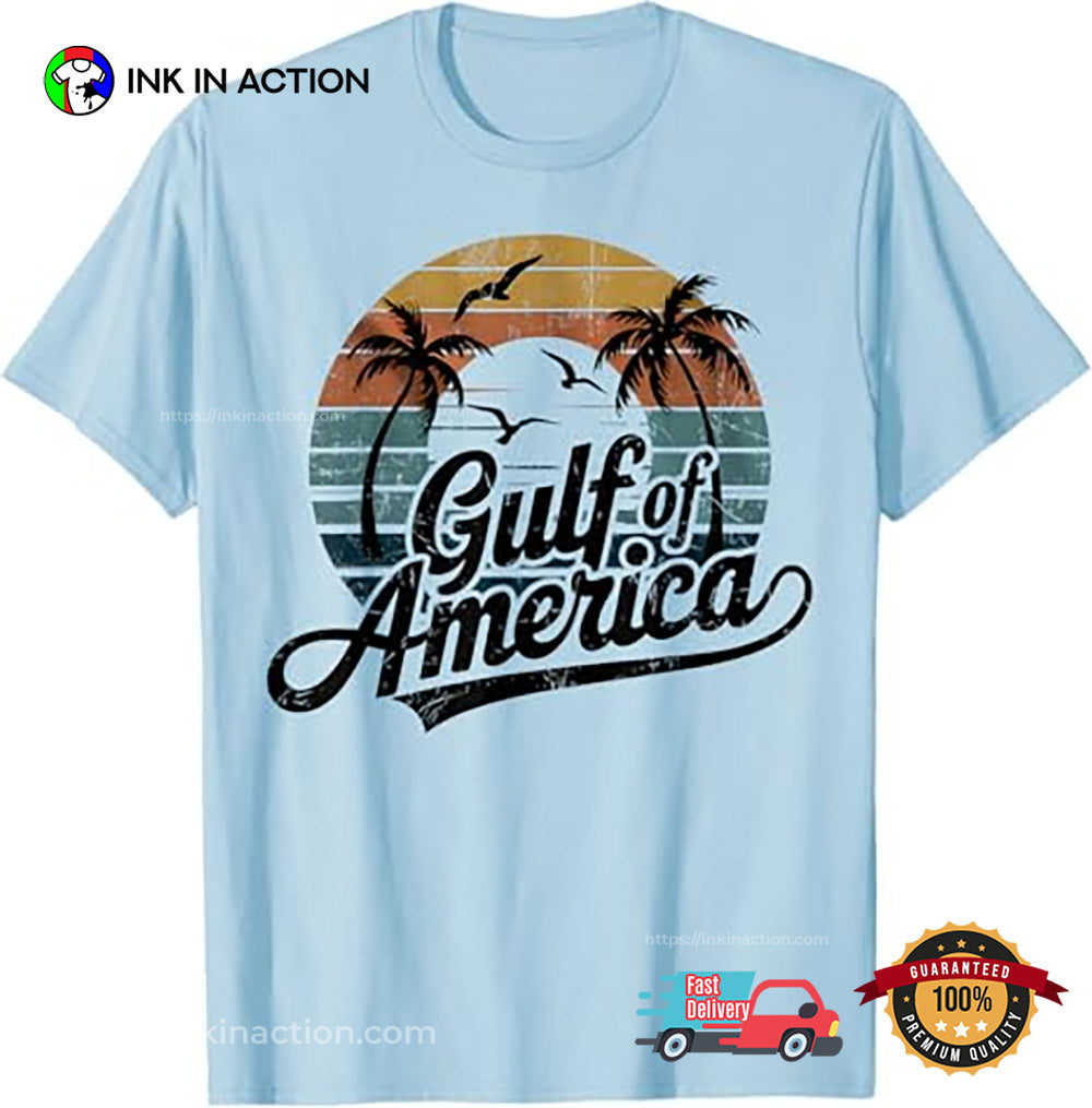 Retro Gulf Of USA America 2025 T-shirt