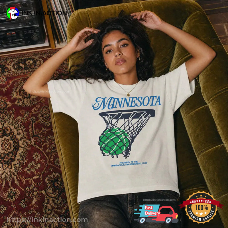 Retro Minnesota Basketball Club Tee
