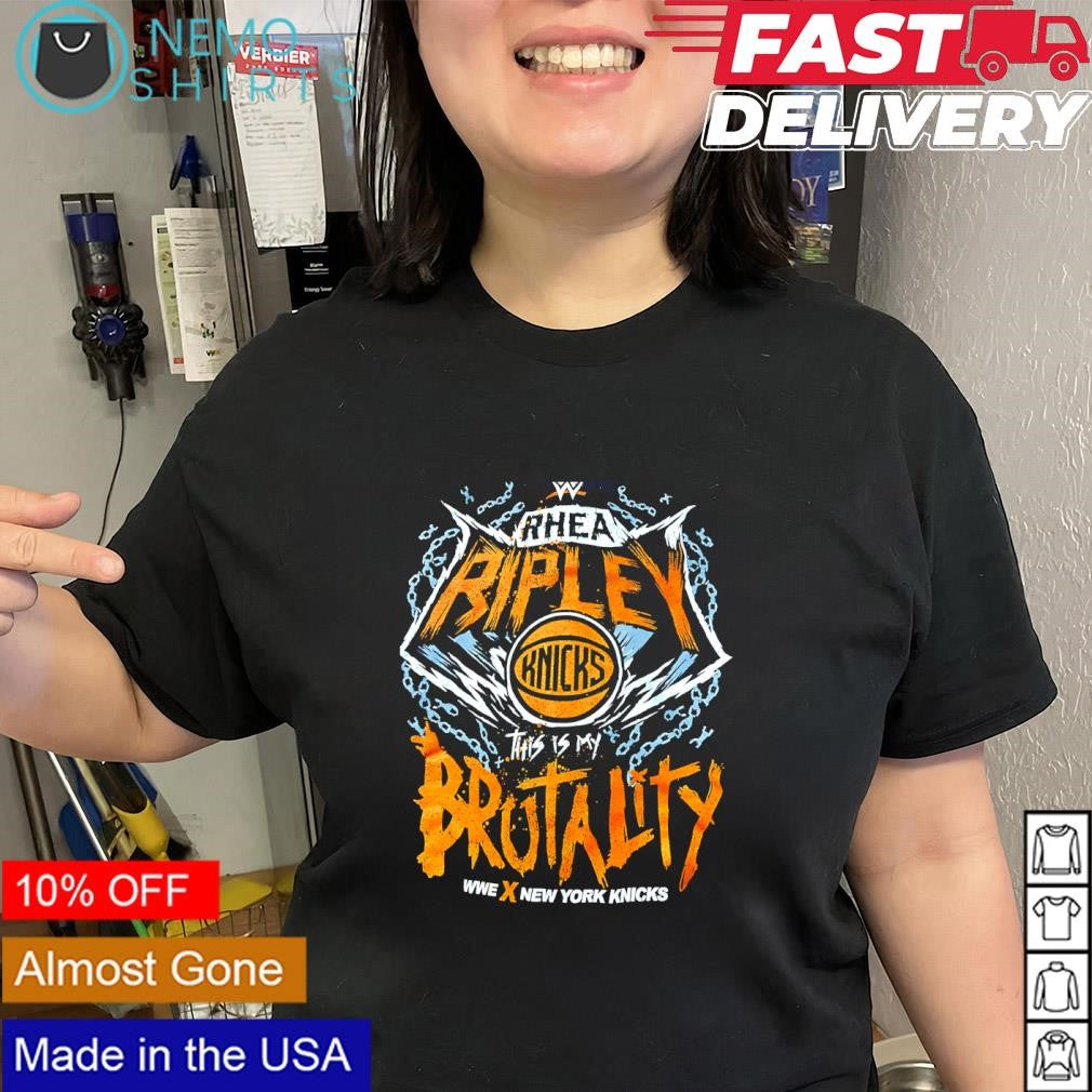 Rhea Ripley New York Knicks this is my brutality shirt