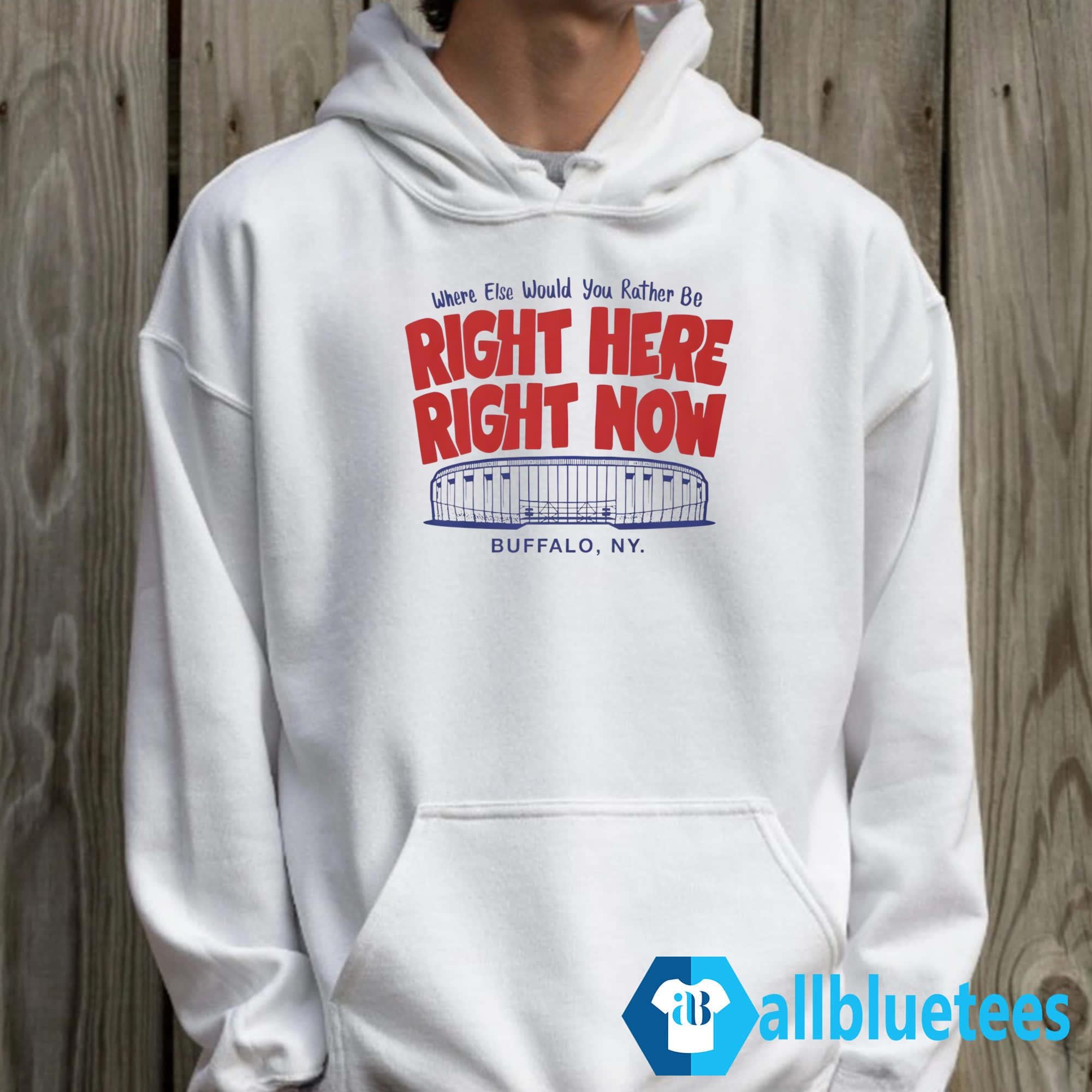 Right Here Right Now Buffalo Shirt