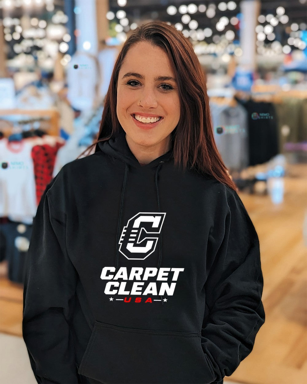 Carpet Clean USA company logo shirt