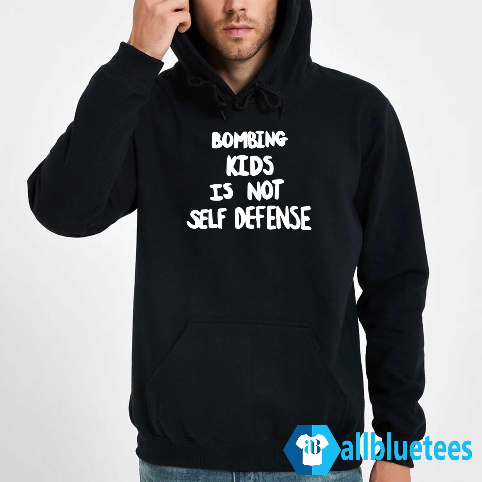 Robert Martin Bombing Kids Is Not Self Defense Shirt