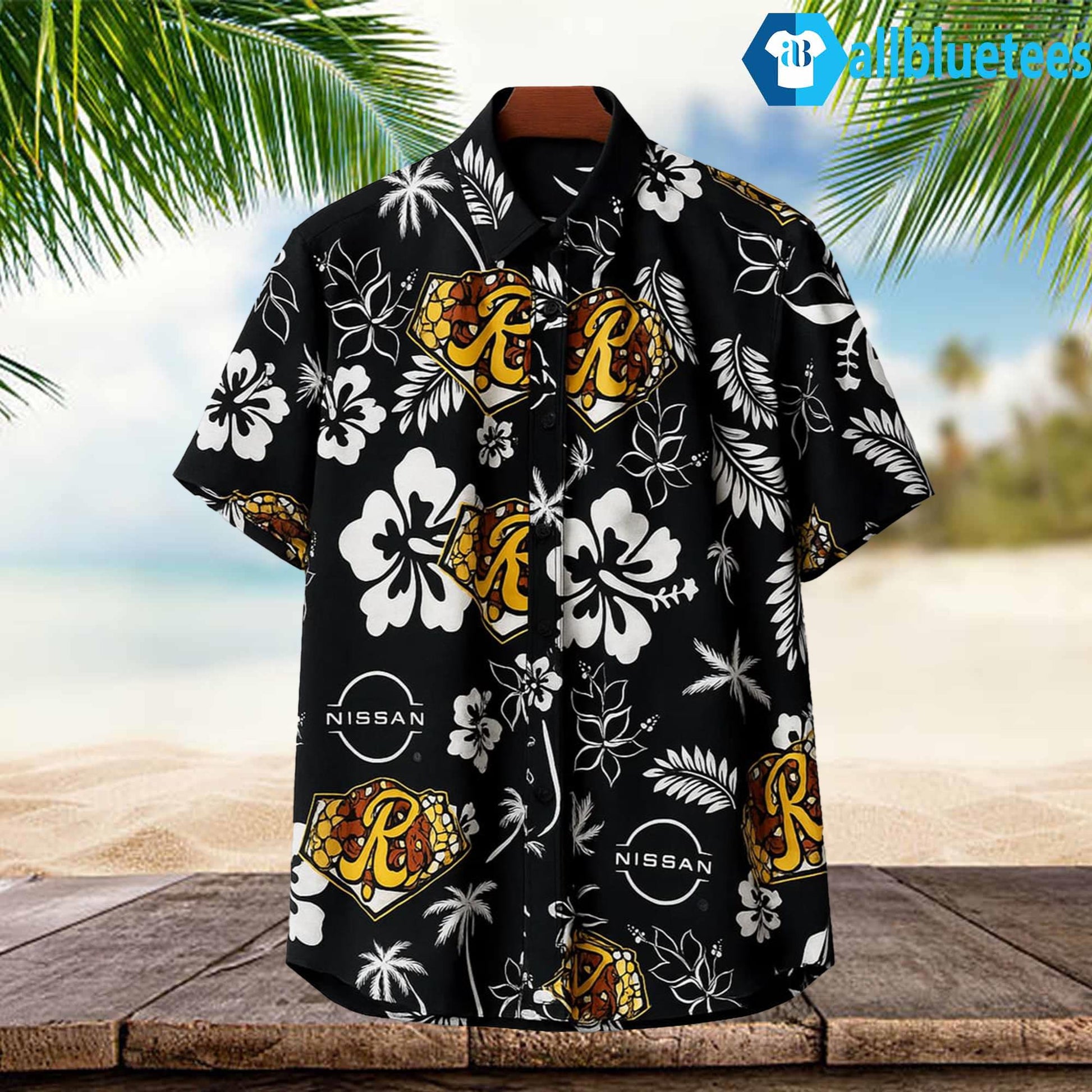 Rochester Red Wings Plates Hawaiian Shirt