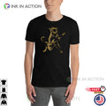 Rock Cat Playing Guitar Cool Cat Shirt