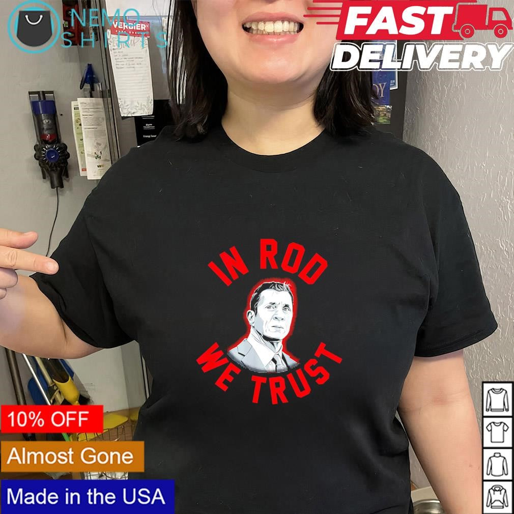 Rod Brind’Amour in coach Rod we trust shirt