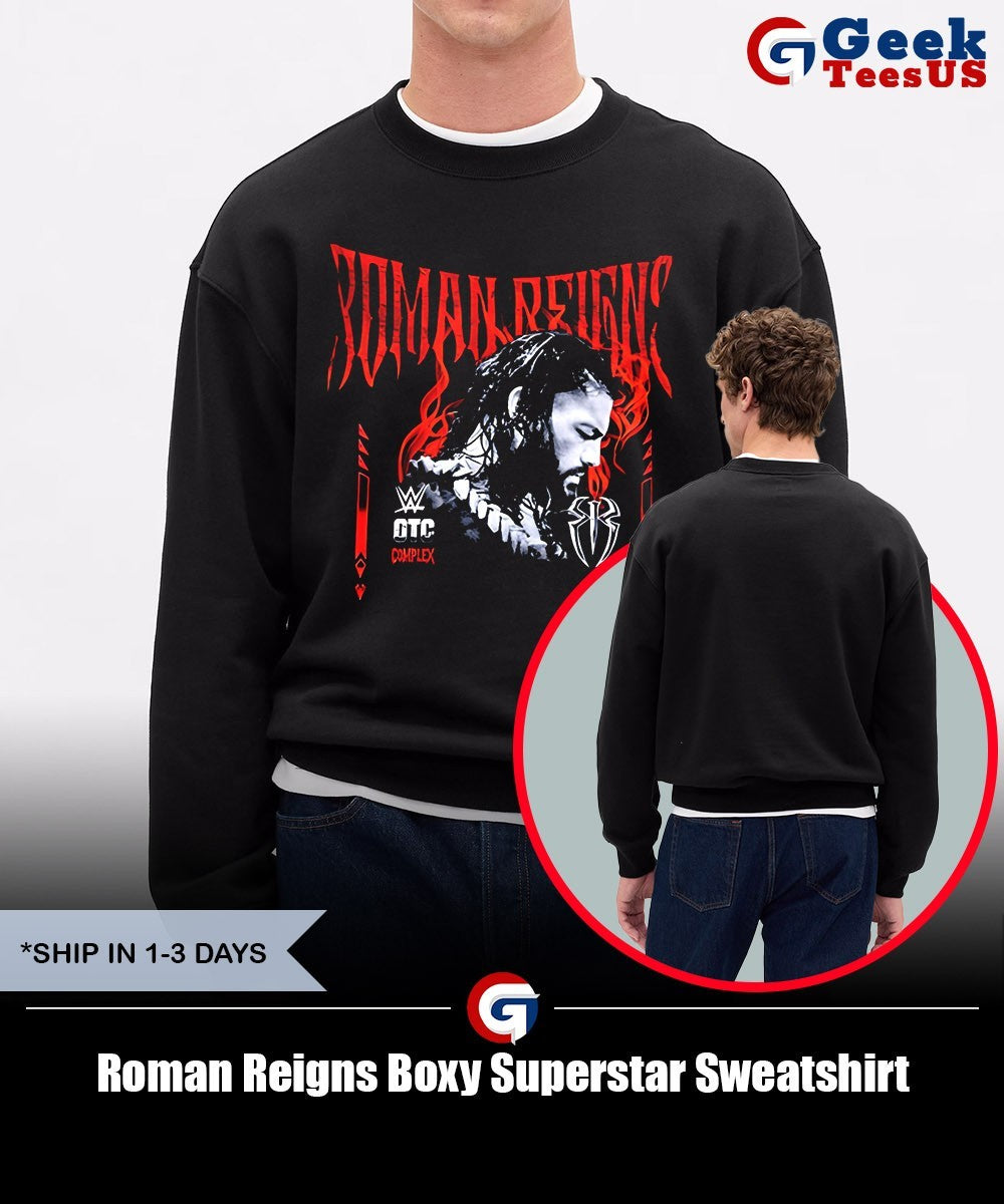 Roman Reigns Boxy Superstar shirt