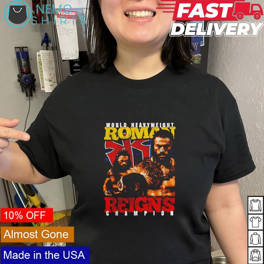 Roman Reigns World Heavyweight Champion WWE superstar shirt