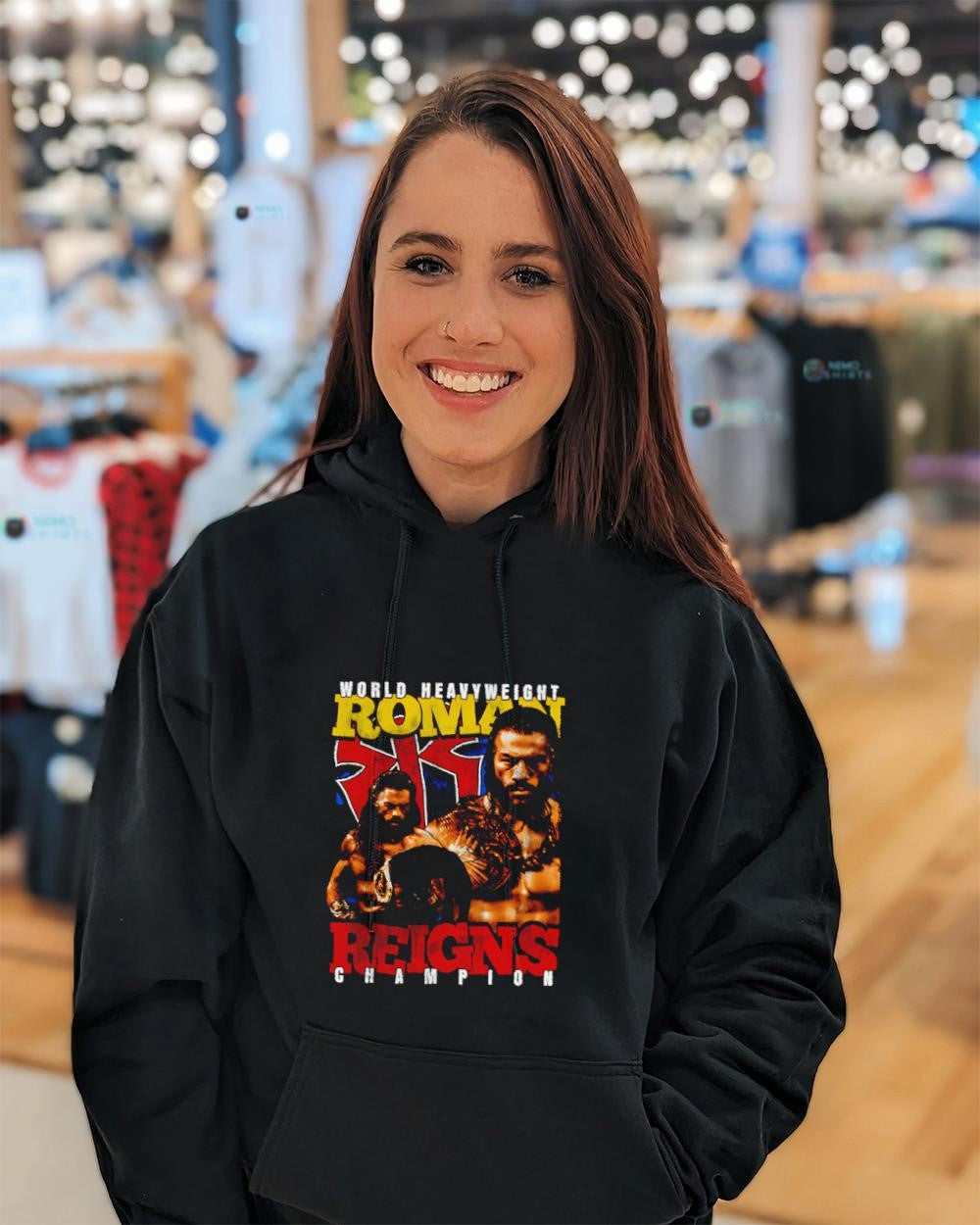 Roman Reigns World Heavyweight Champion WWE superstar shirt