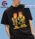Ron Francis and Kevin Stevens Hockey caricatures shirt