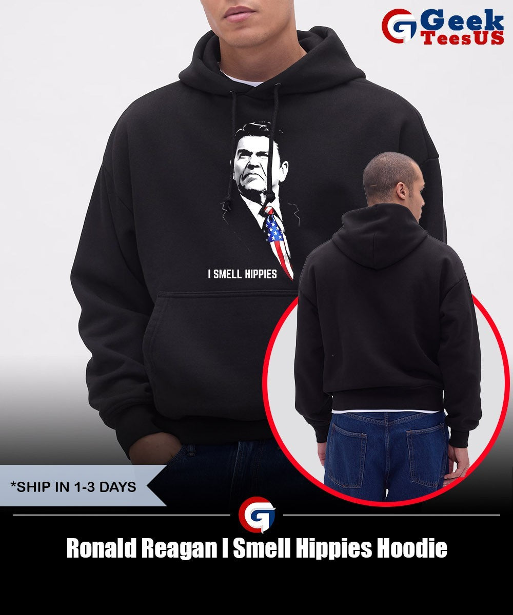 Ronald Reagan I Smell Hippies shirt