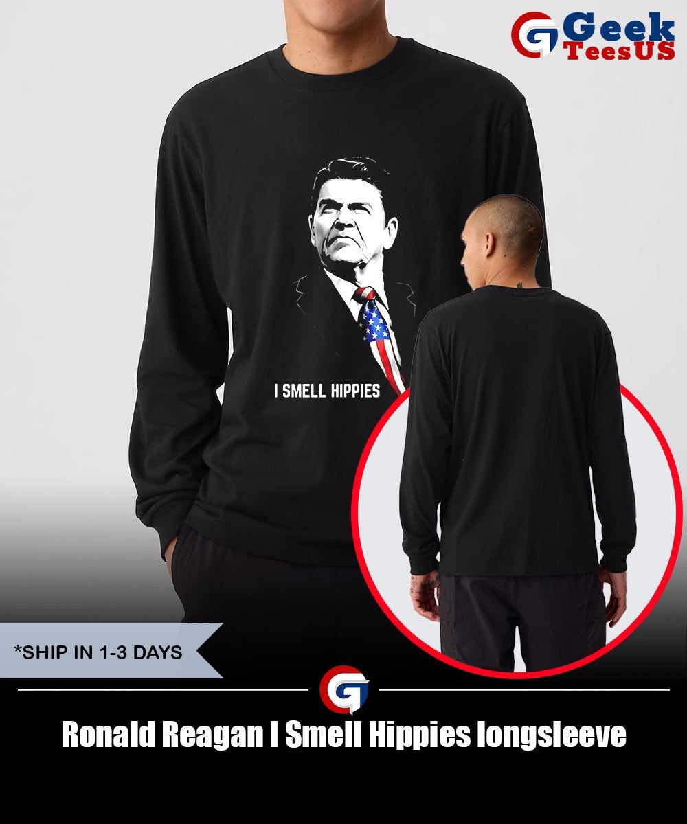 Ronald Reagan I Smell Hippies shirt