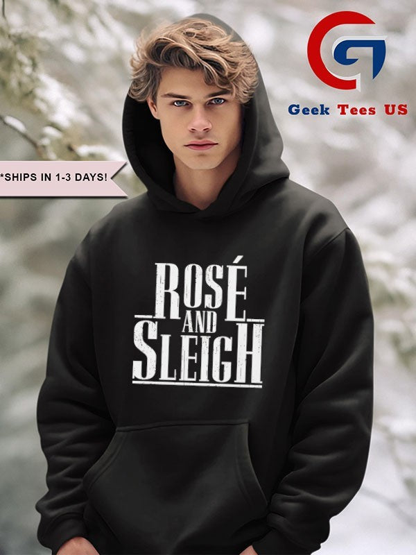 Rose and Sleigh Christmas shirt