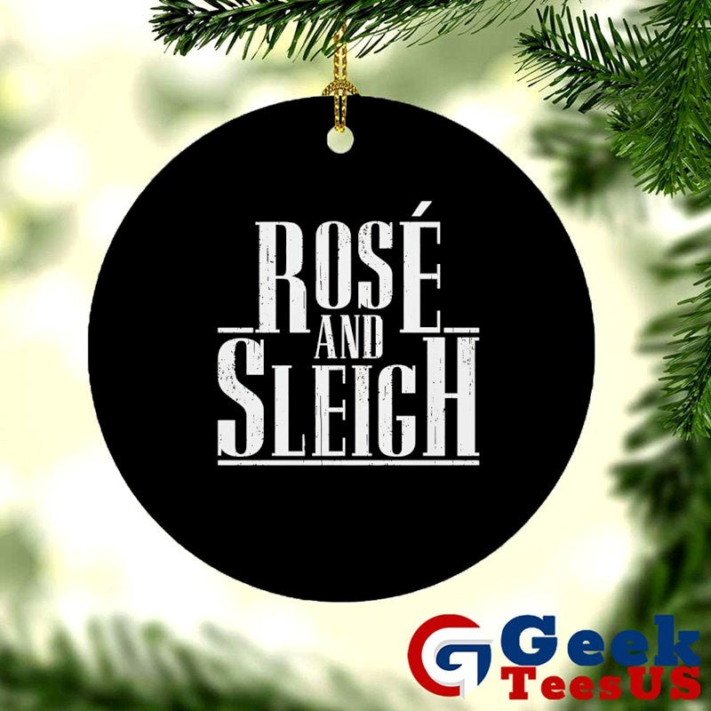 Rose and Sleigh Christmas shirt