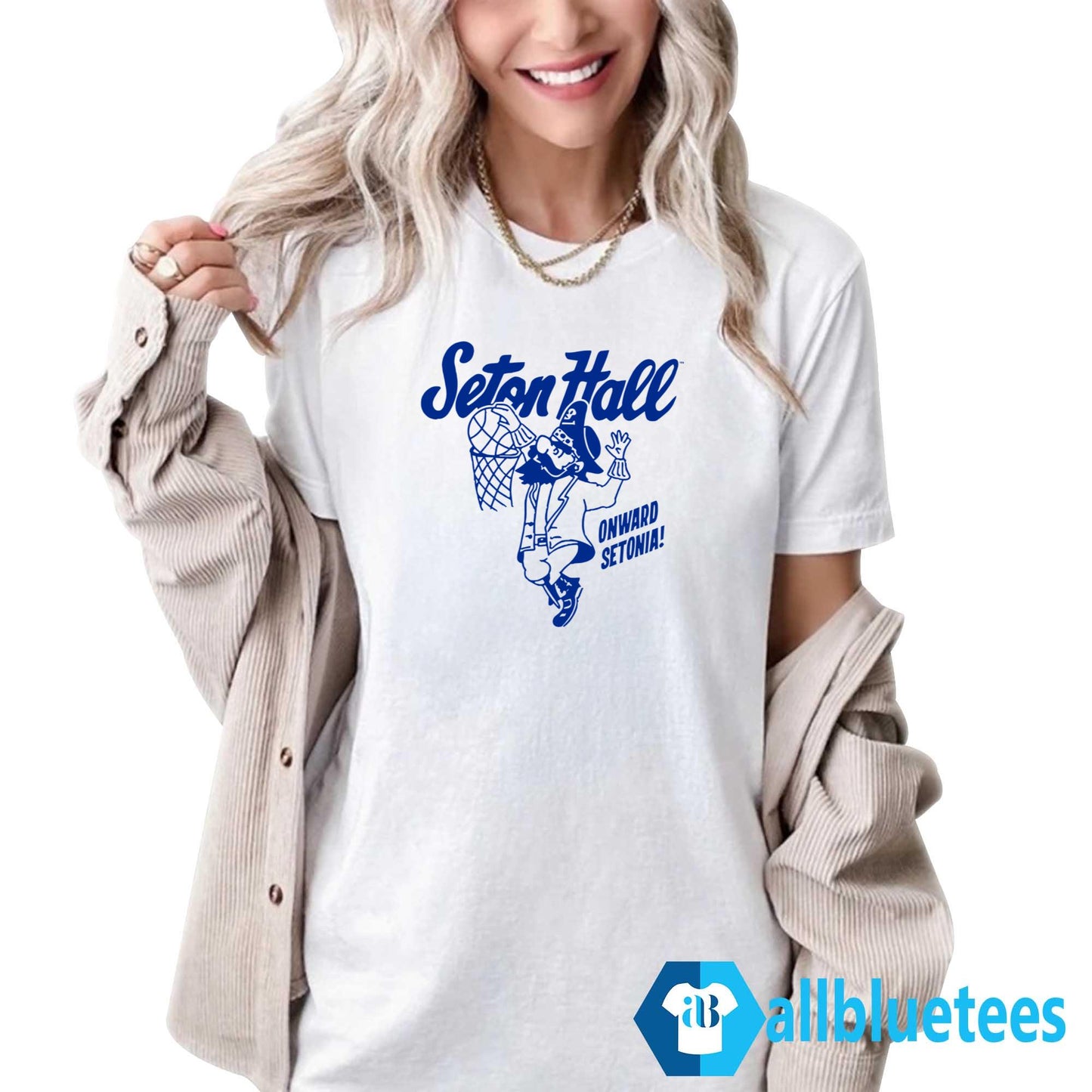 Ryan Cassidy Seton Hall Onward Setonia Shirt