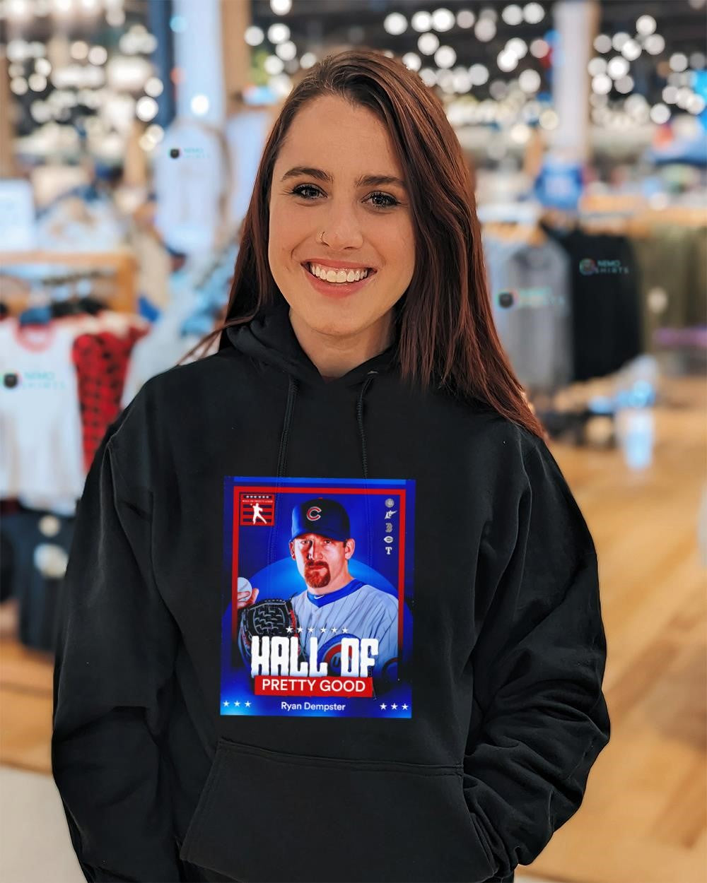 Ryan Dempster Hall of Pretty Good Chicago Cubs logo shirt