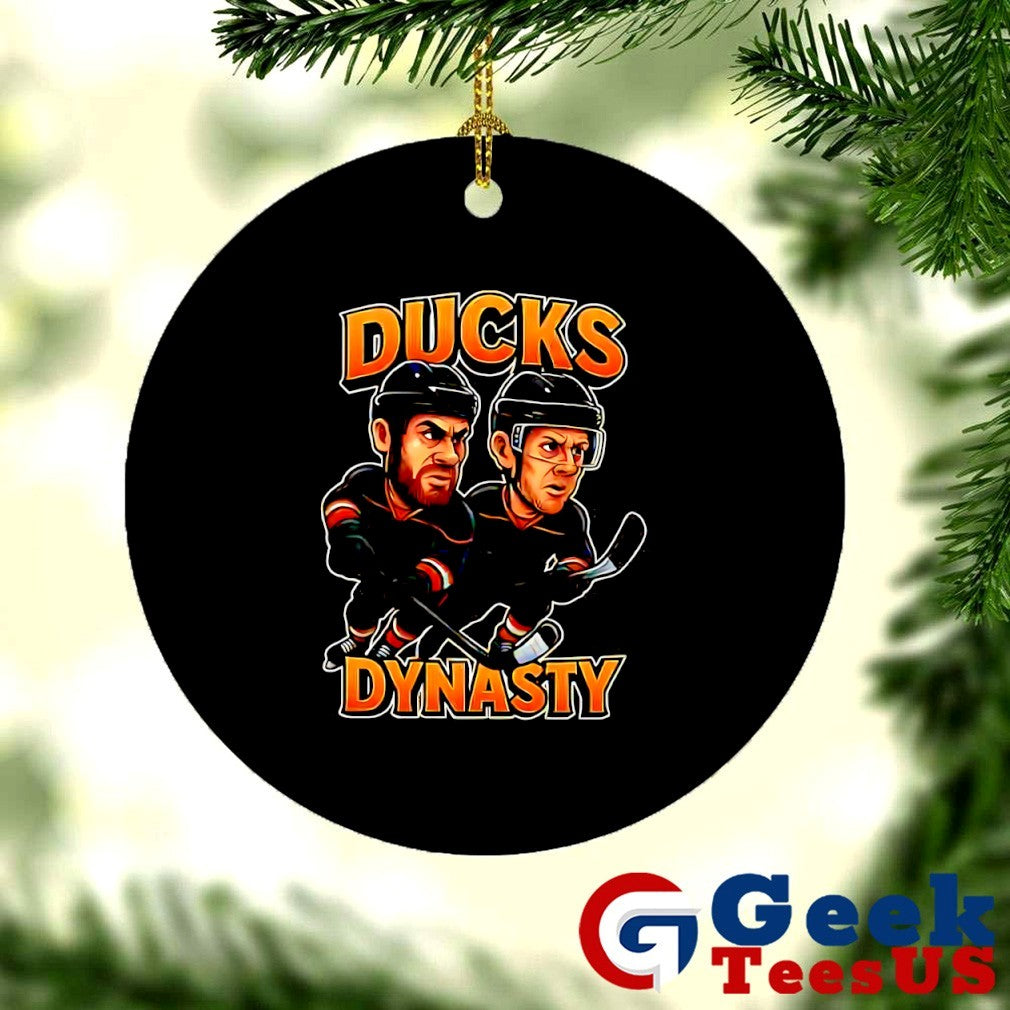 Ryan Getzlaf and Corey Perry Ducks Dynasty Hockey caricatures shirt