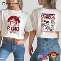 Ryno Ryne Sandberg Rest In Peace 2-sided T-shirt