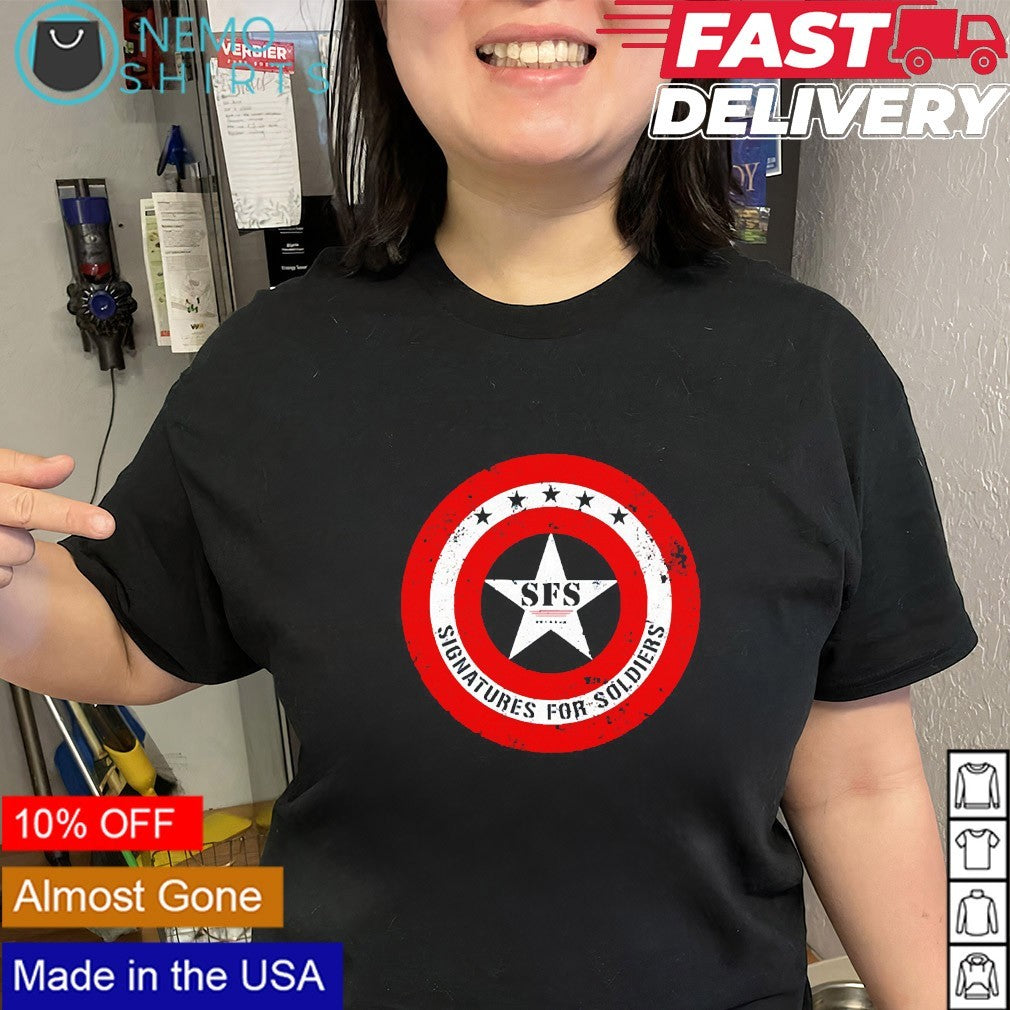 SFS signatures for soldiers shirt