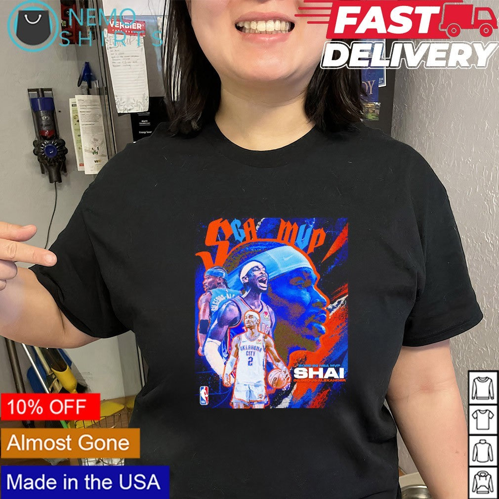 SGA MVP Shai Gilgeous-Alexander 2025 26 NBA MVP shirt
