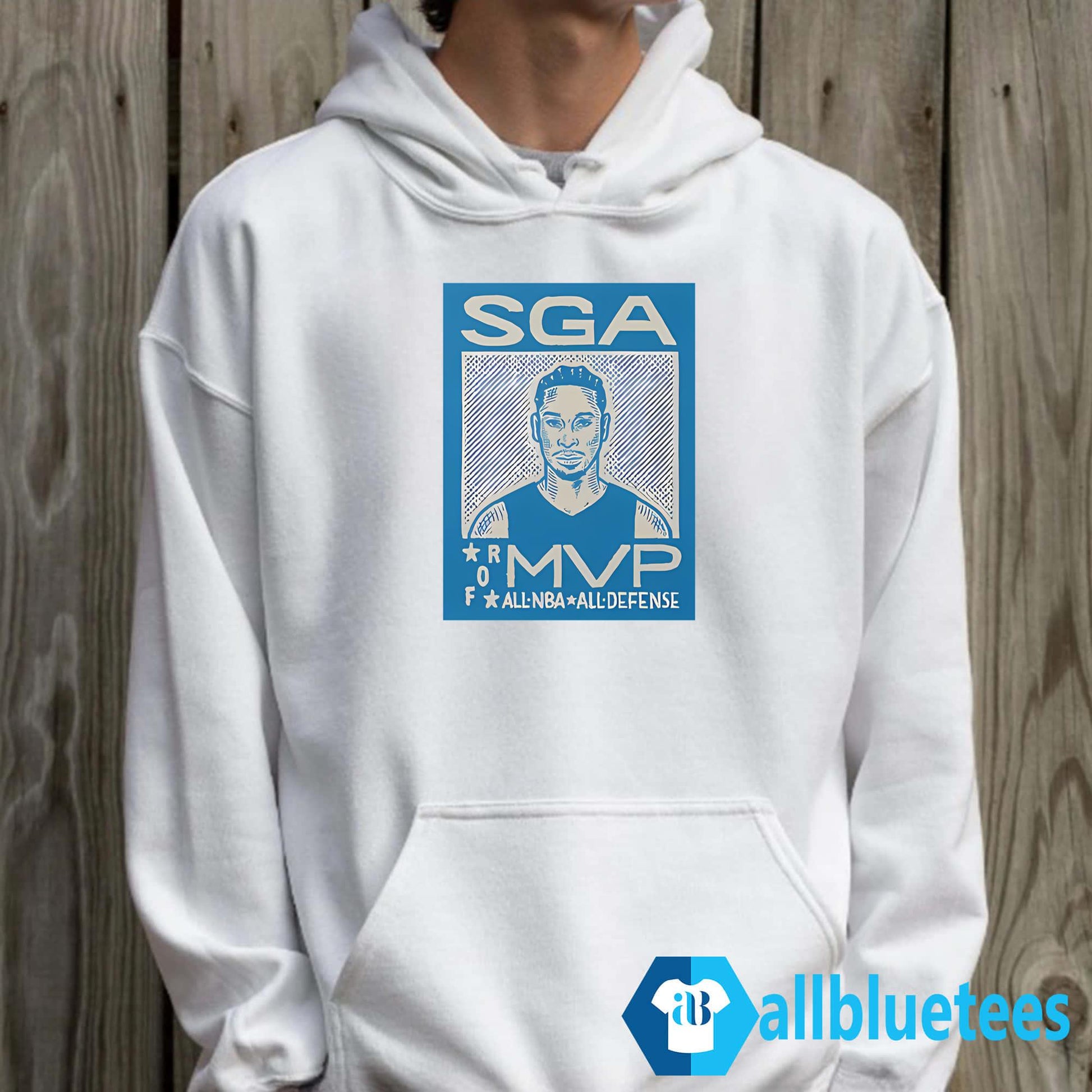 SGA Shai Gilgeous-Alexander For MVP All-Defense Shirt