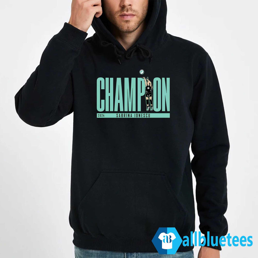 Sabrina Ionescu Champion 2024 Shirt