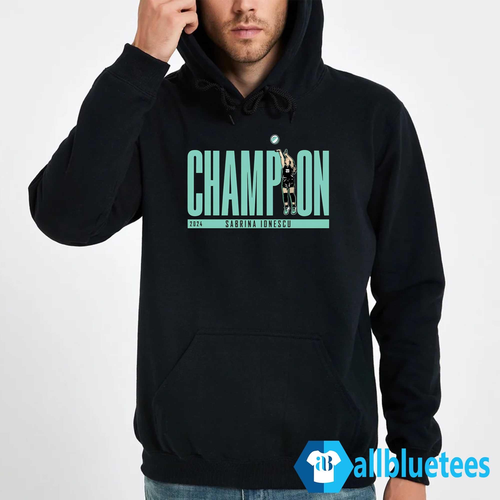Sabrina Ionescu Champion 2024 Shirt