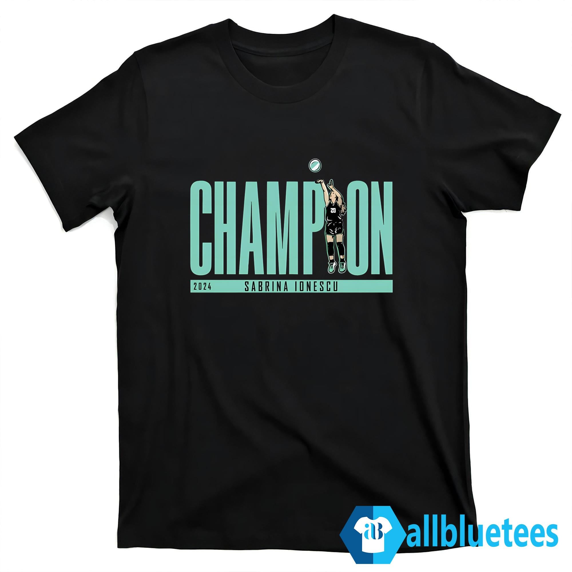 Sabrina Ionescu Champion 2024 Shirt