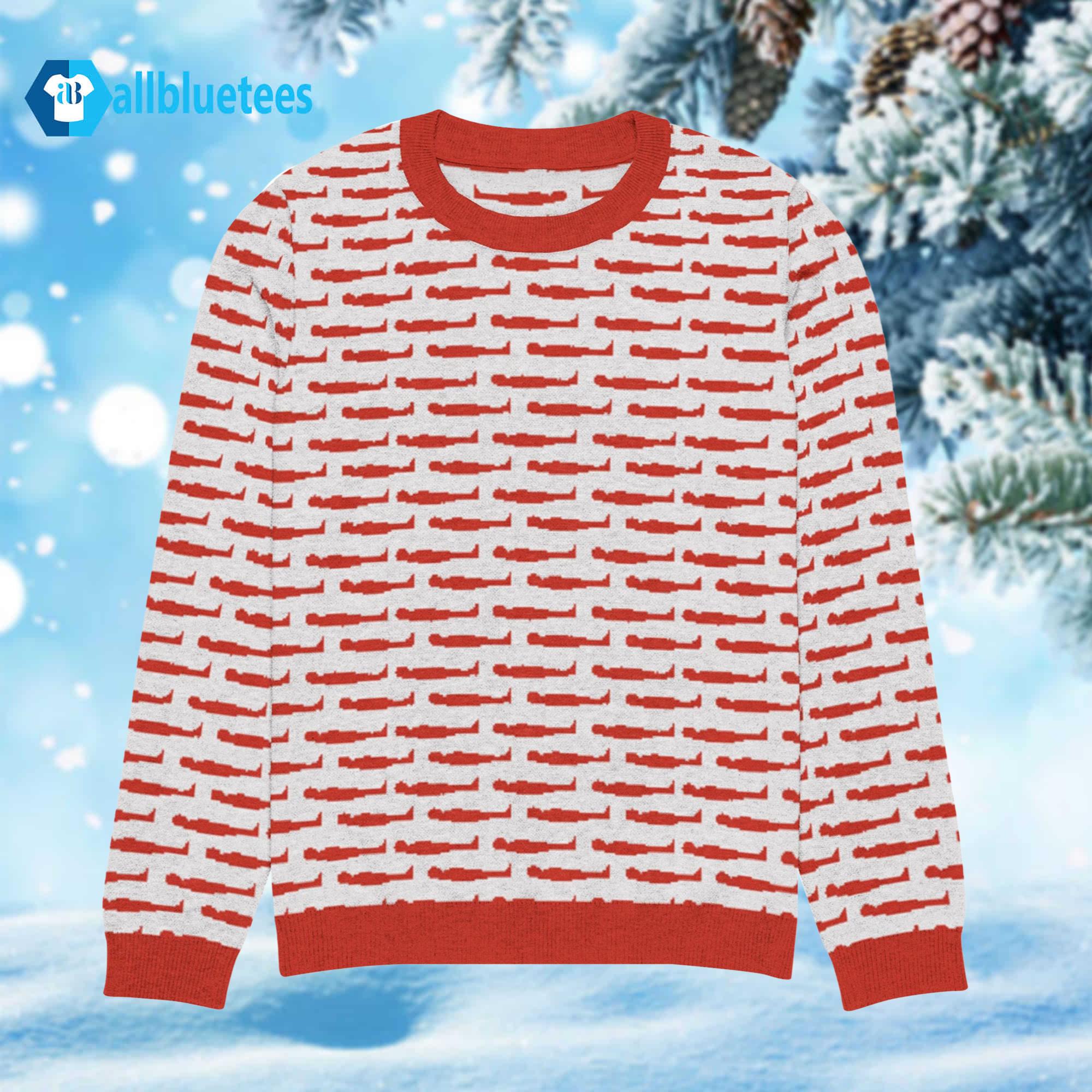 Saddam Hiding Spot Sweater