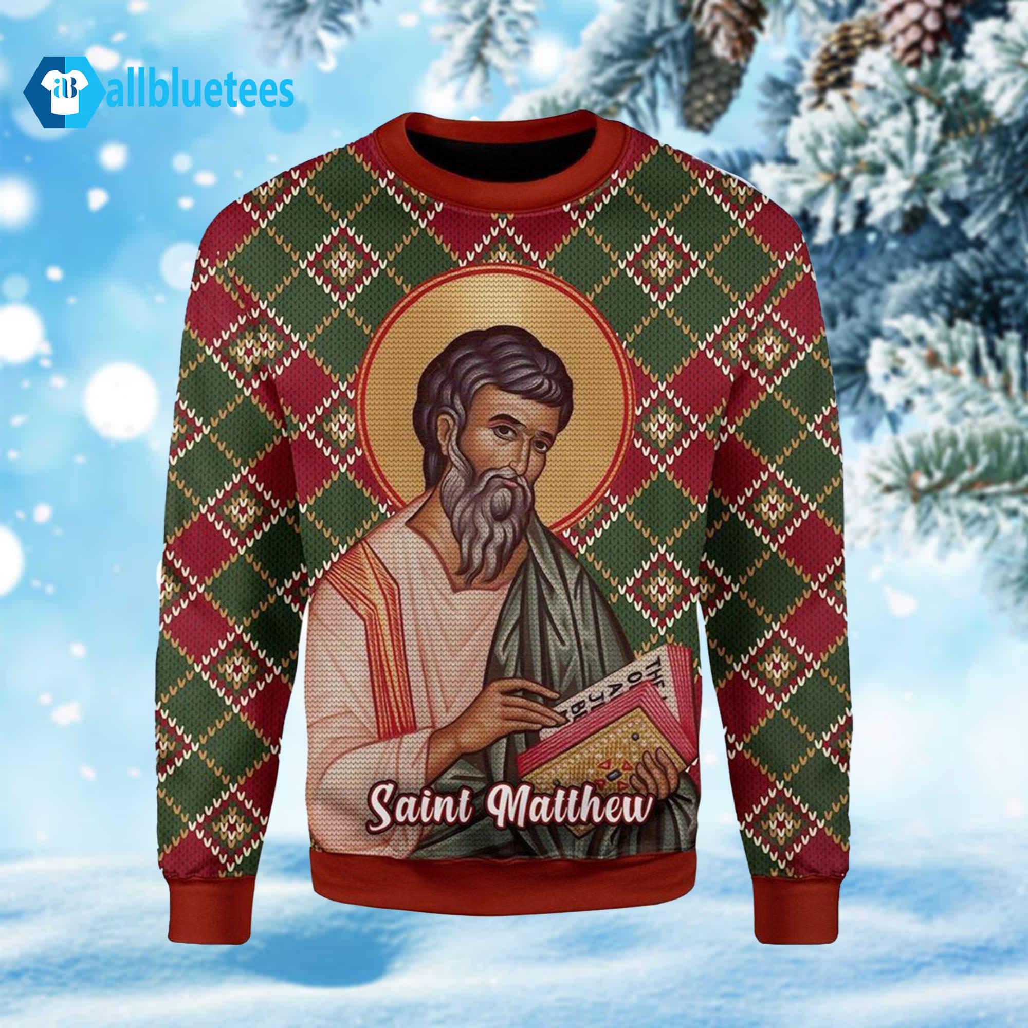 Saint Matthew Ugly Christmas Sweater