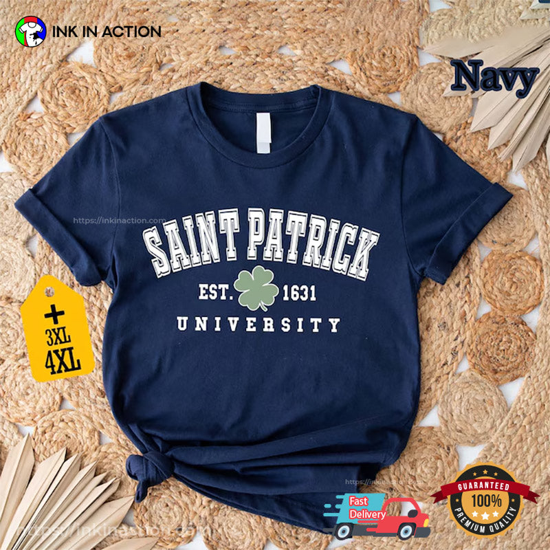 Saint Patrick University Est. 1631 Comfort Colors T-shirt