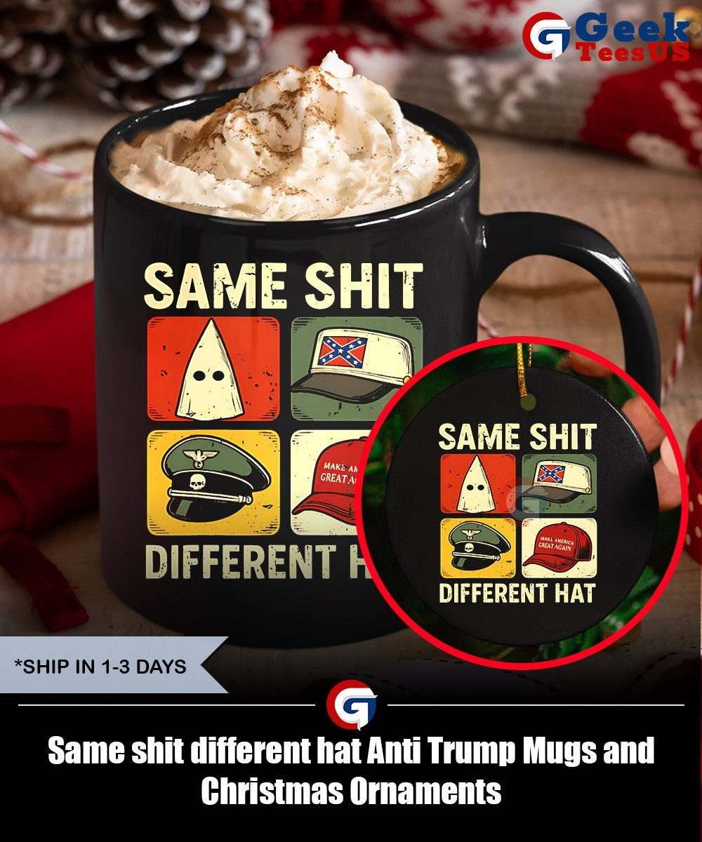 Same shit different hat Anti Trump shirt