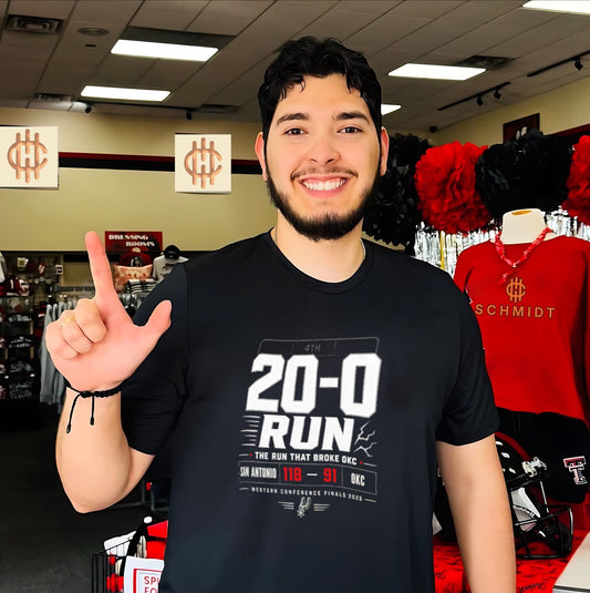 San Antonio Spurs 20-0 Run The run that broke OKC shirt
