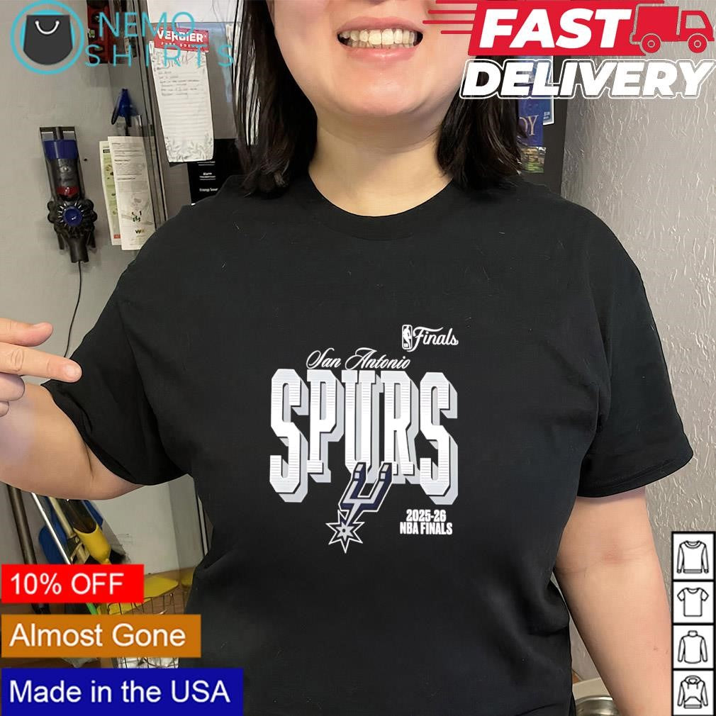 San Antonio Spurs 2025-26 NBA Finals shirt