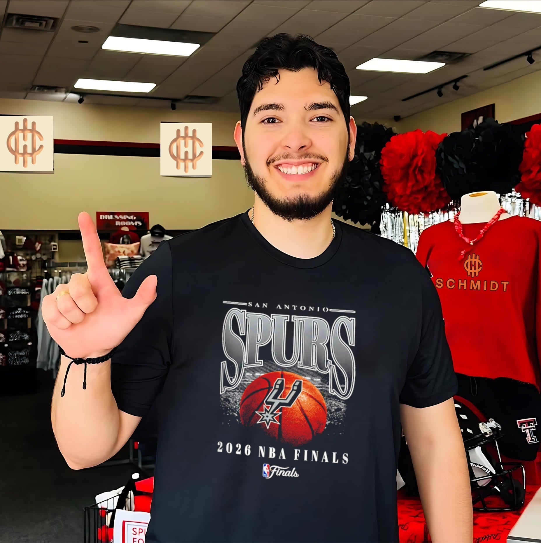 San Antonio Spurs 2026 NBA Finals Bold shirt