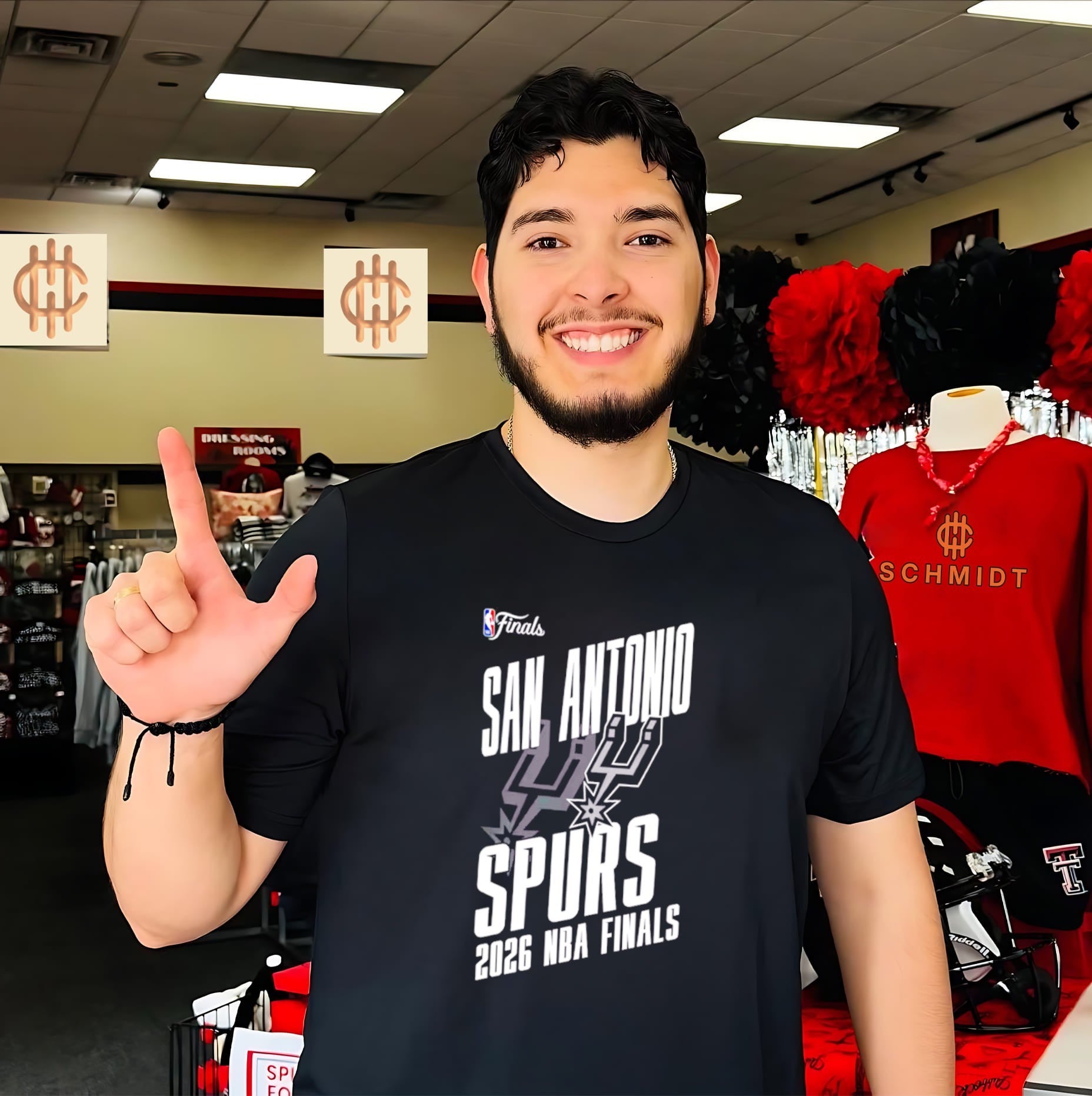 San Antonio Spurs 2026 NBA Finals logo shirt