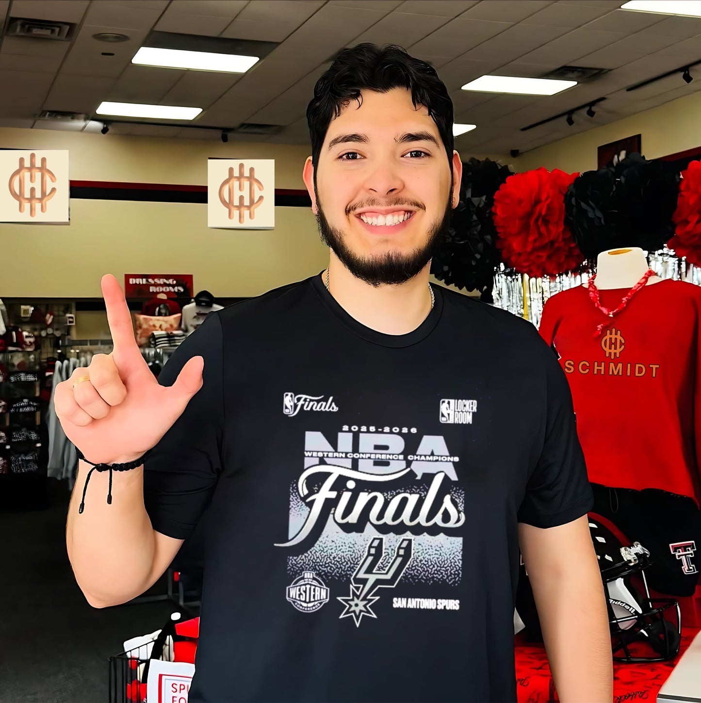 San Antonio Spurs 2026 NBA Western Conference Champions Locker Room shirt