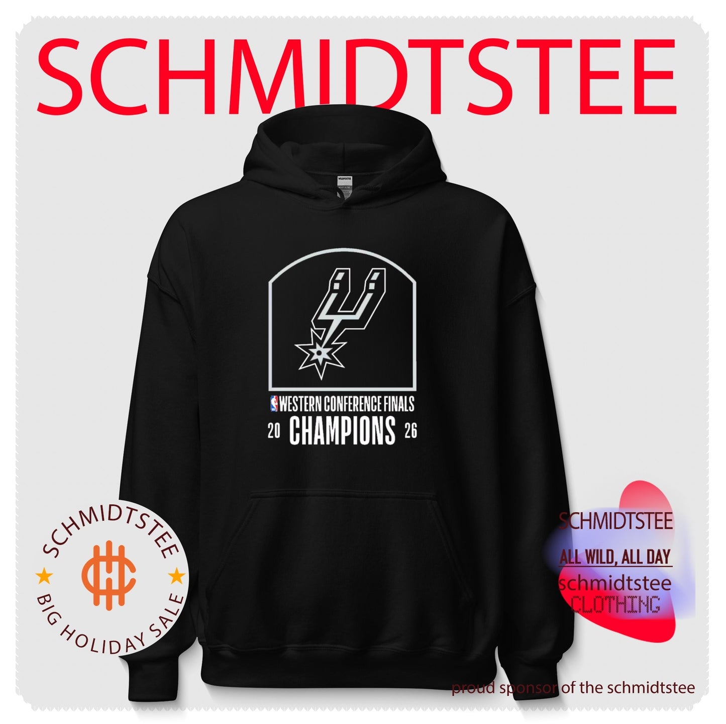 San Antonio Spurs 2026 NBA Western Conference Champions classic shirt