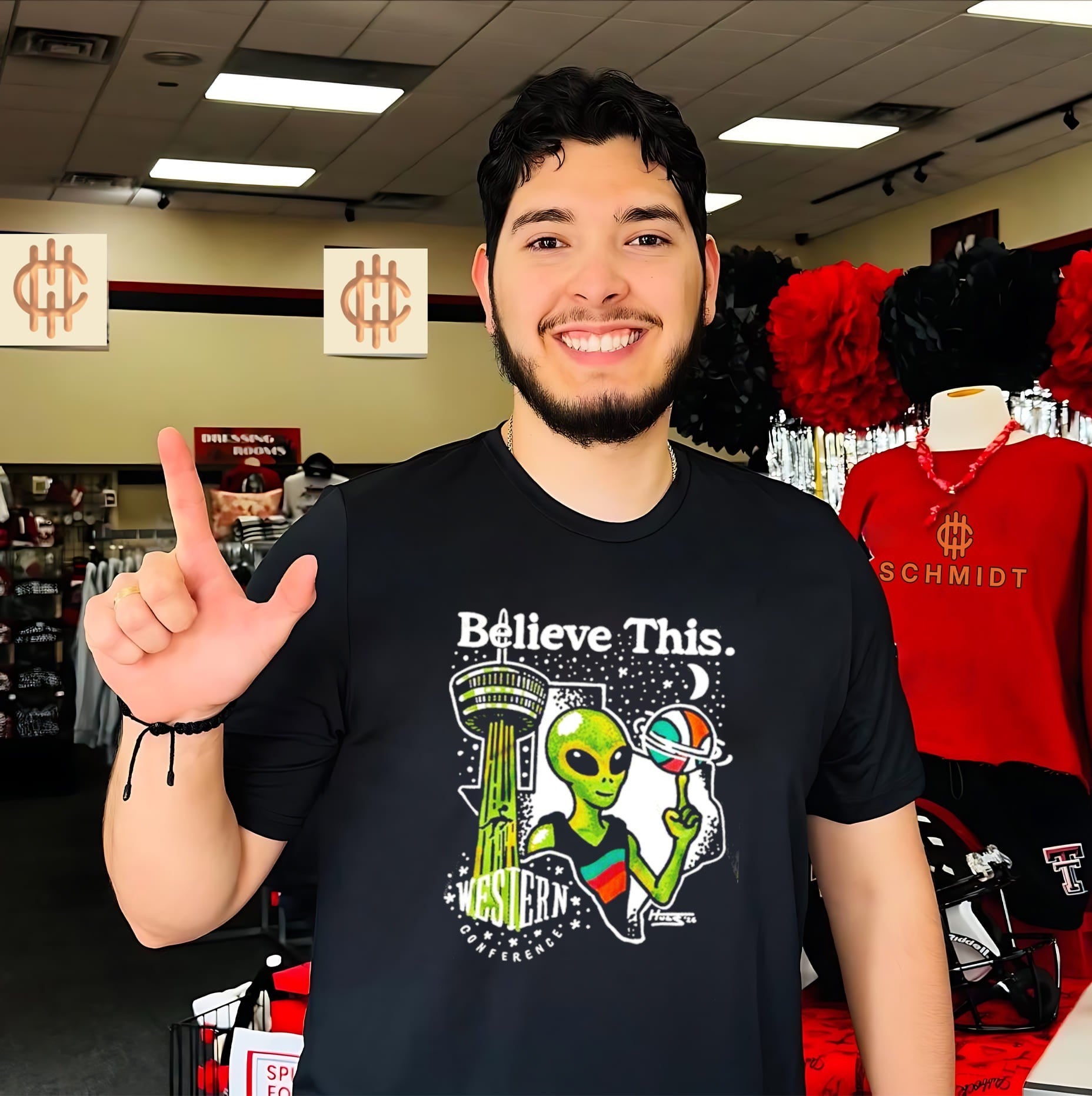 San Antonio Spurs NBA Western Conference Finals 2026 Believe This Alien shirt