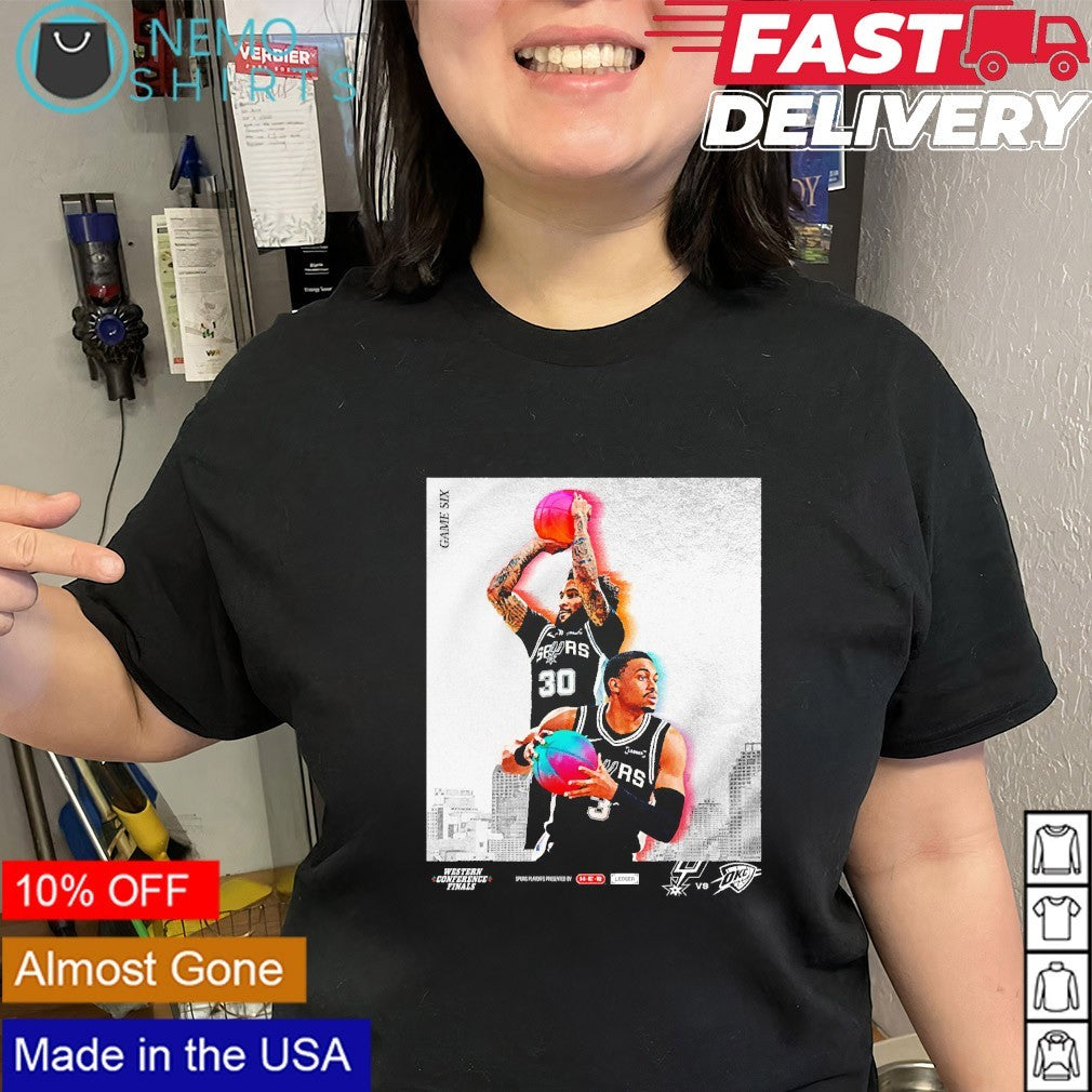 San Antonio Spurs Western Conference Finals game 6 vs OKC Thunder shirt