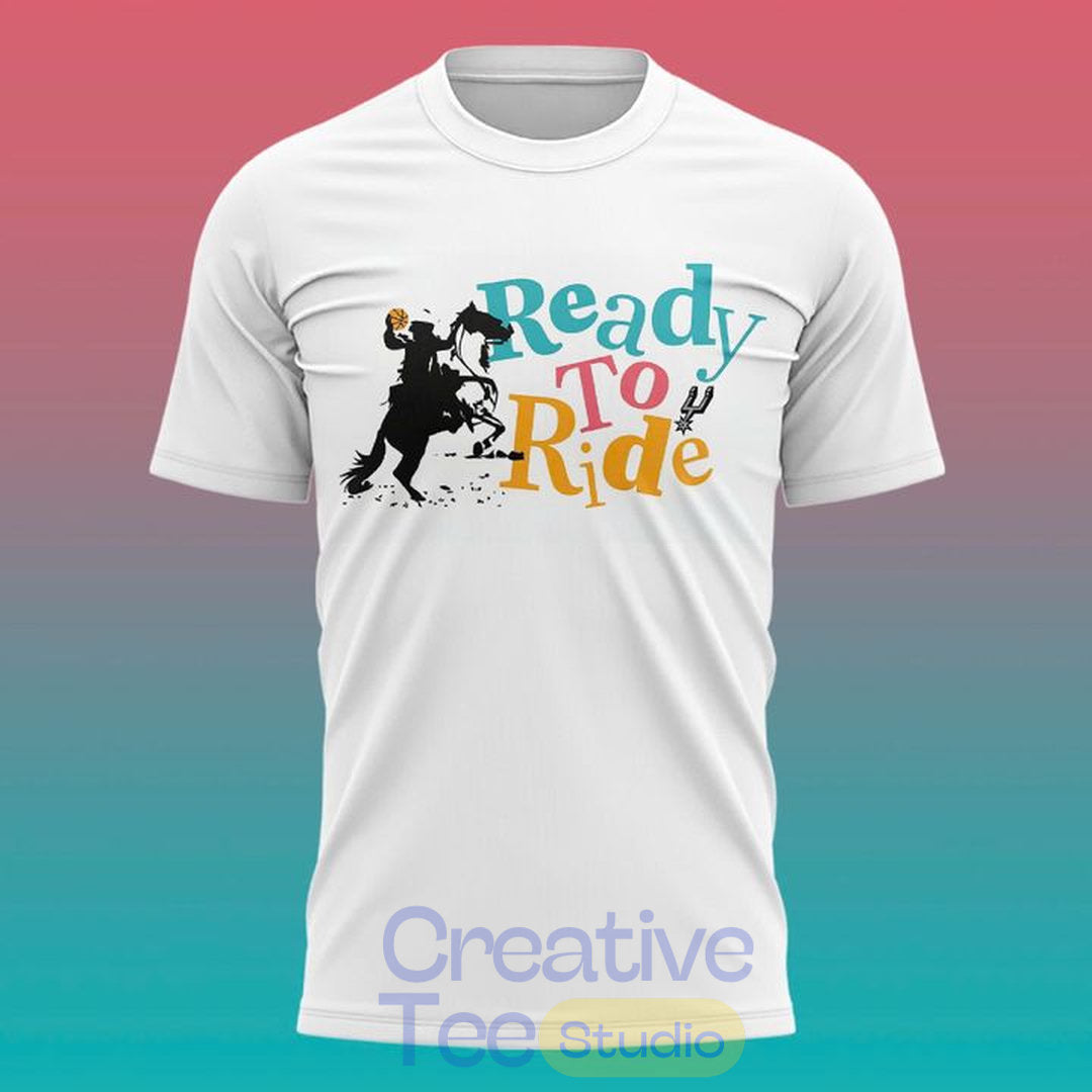 San Antonio Spurs “Ready To Ride” Exclusive T-Shirt